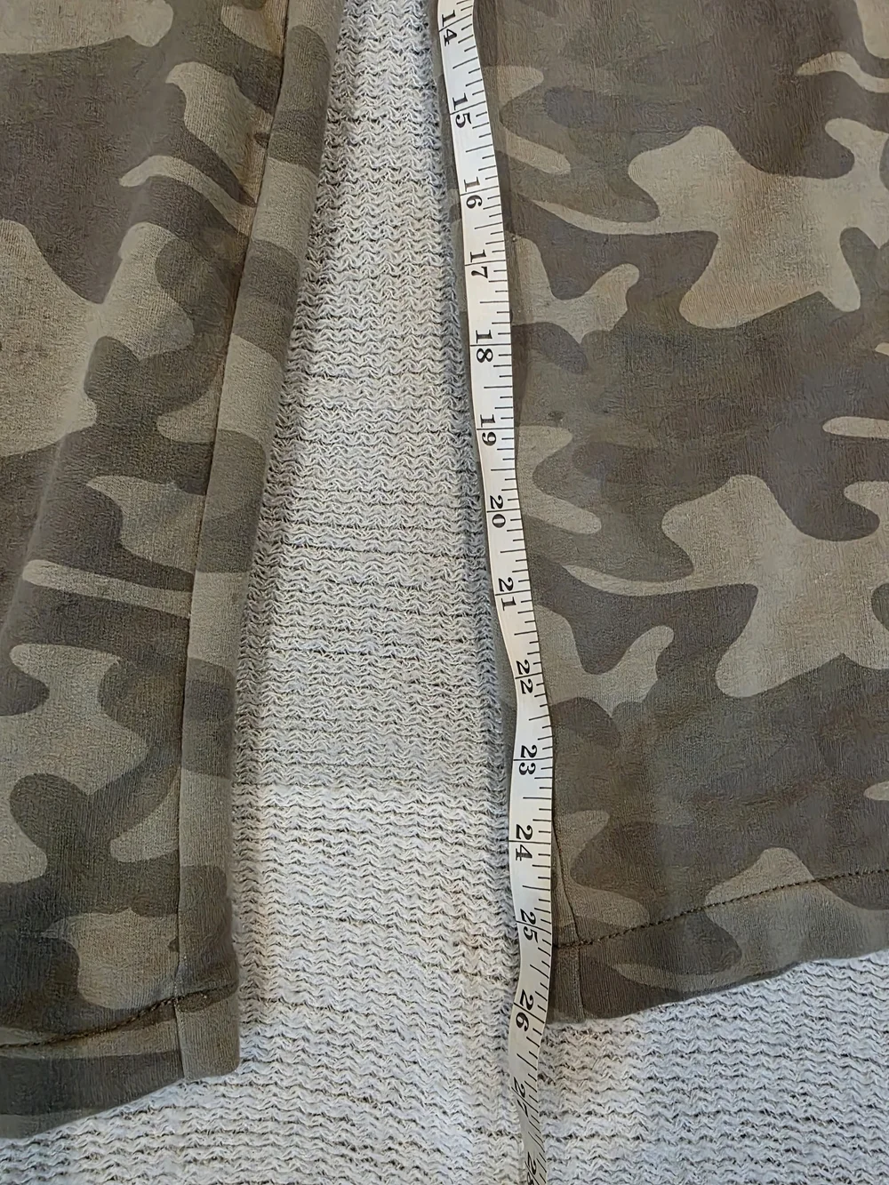 Girls Vanilla Star Kids Camo Cargo Sweatpants - Green/Tan--Size 12